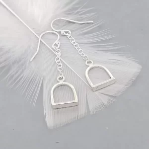 Boucles d'oreilles étrier moyenne
