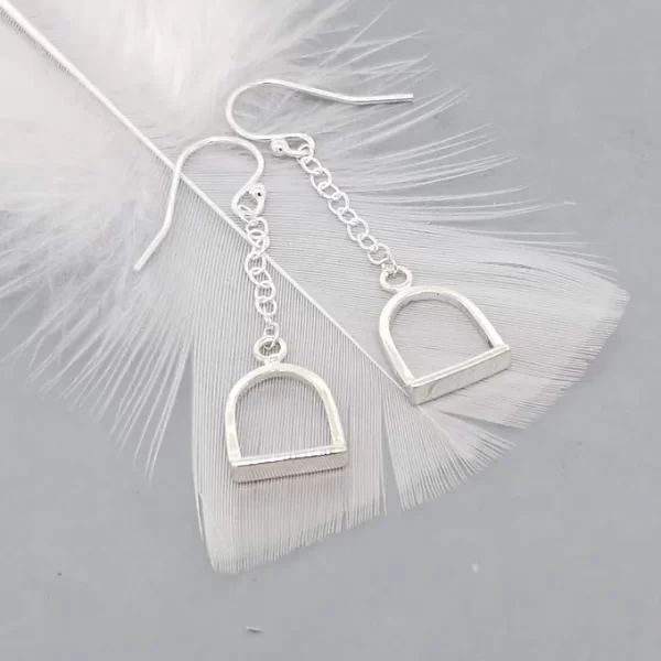 Boucles d'oreilles étrier moyenne